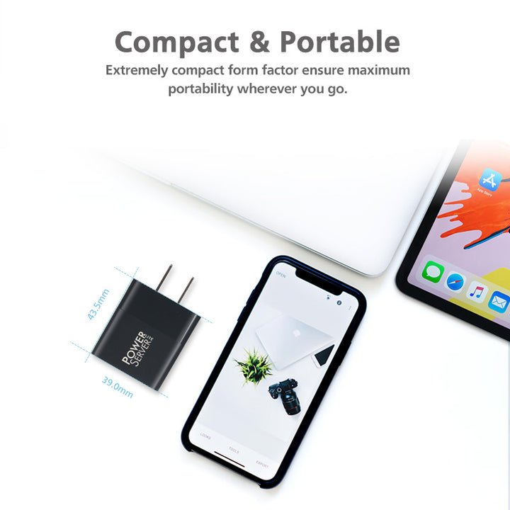 Micropack 18W PD Fast Charging Block Phone Charger Dual Port MWC-218PD - Image 4